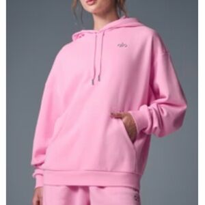 ALO Yoga “sweet pink” accolade Hoodie for Women
